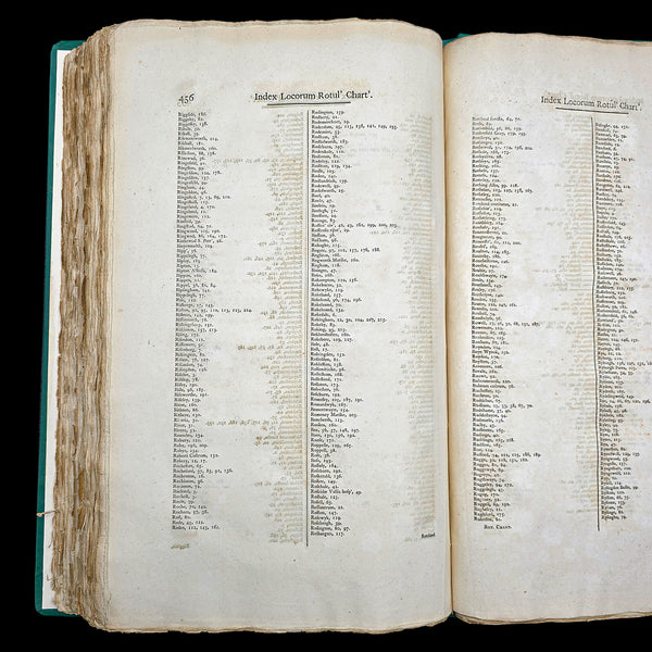 Large Antique Reference Book, Public Record, Latin, House of Commons, Georgian