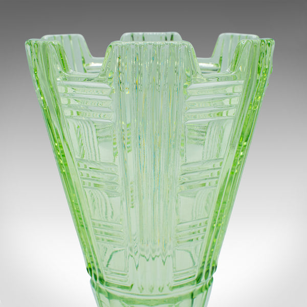 Tall Vintage Sharing Sundae Cup, English, Art Glass, Dessert Server, Circa 1930