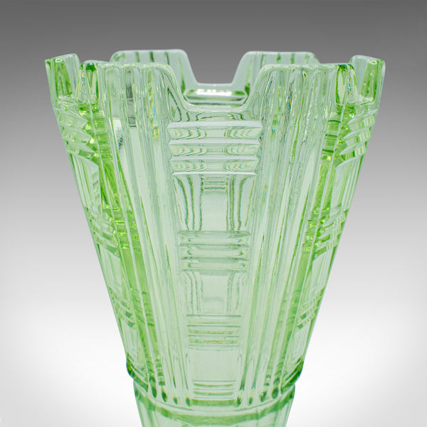 Tall Vintage Sharing Sundae Cup, English, Art Glass, Dessert Server, Circa 1930