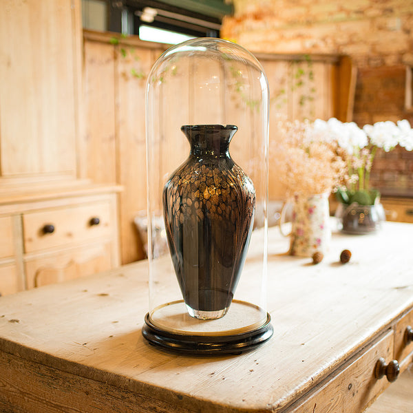 Tall Antique Professor's Specimen Dome, English, Glass, Taxidermy, Victorian