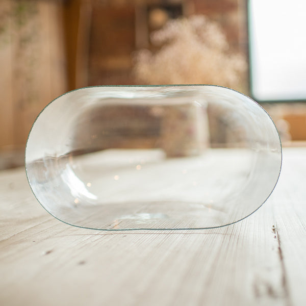 Antique Specimen Display Dome, English Glass, Collector Showcase, Late Victorian