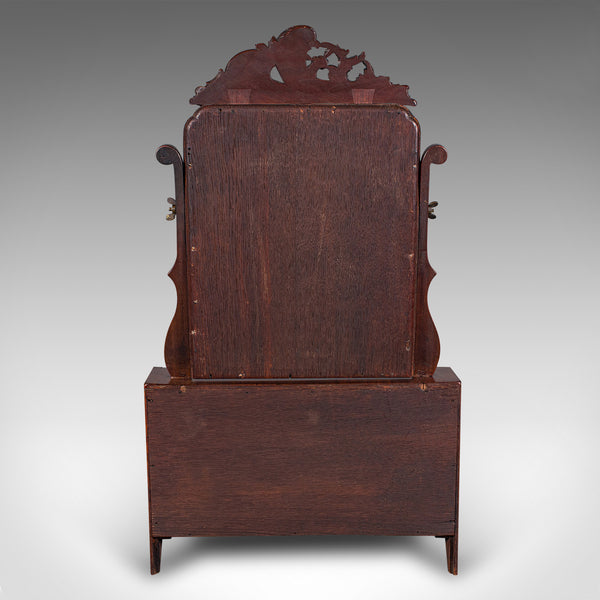 Antique Bureau Mirror, English, Dressing Table, Boudoir, Georgian, Circa 1800