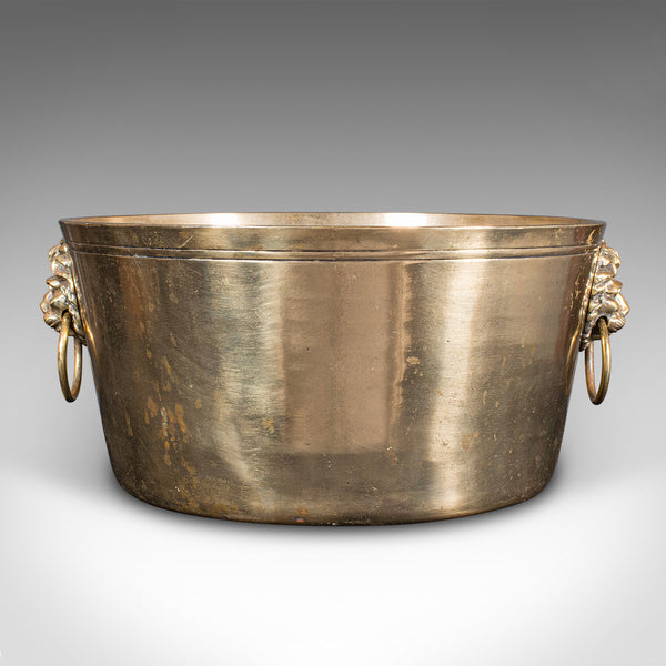 Antique Presentation Ice Pan, English, Bronze, Serving Cooler, Georgian, C.1800