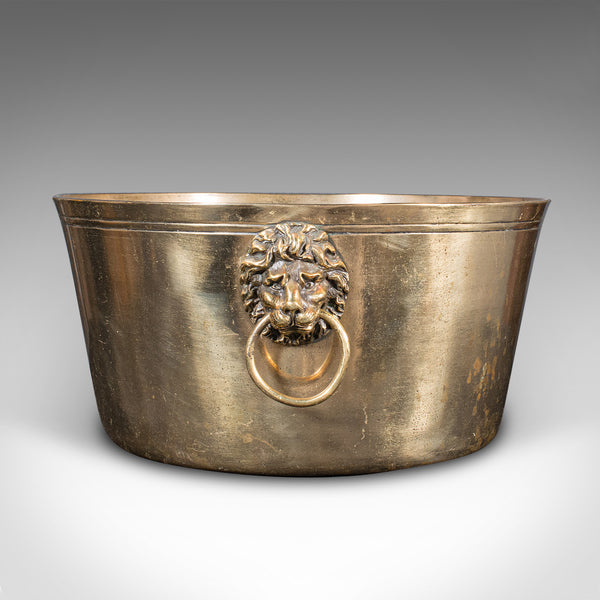 Antique Presentation Ice Pan, English, Bronze, Serving Cooler, Georgian, C.1800