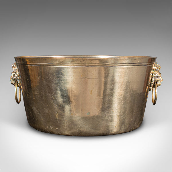 Antique Presentation Ice Pan, English, Bronze, Serving Cooler, Georgian, C.1800