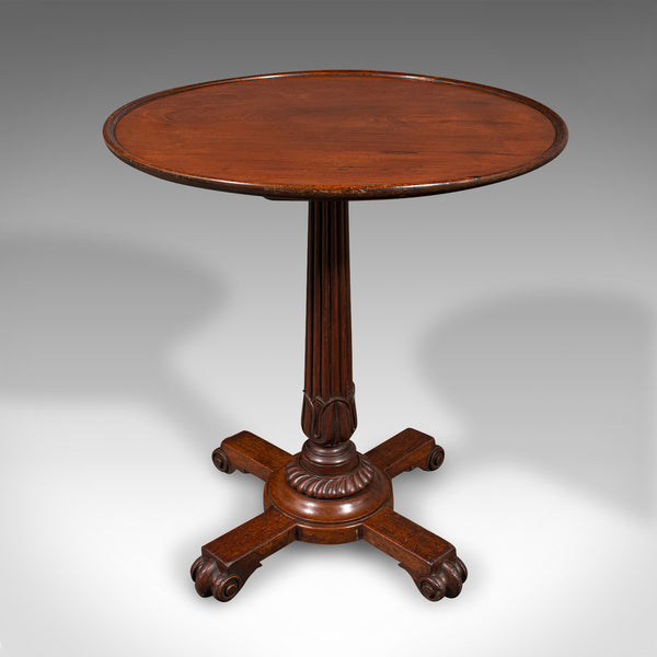 Small Antique Wine Table, English, Lamp, Side, Serving, William IV, Circa 1835