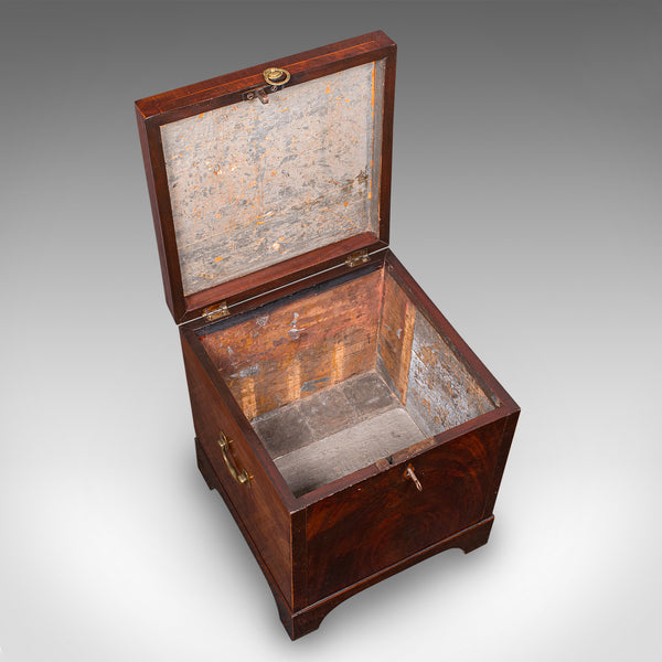 Antique Cellarette, English, Wine Cellar, Fireside Store, Blanket Box, Georgian