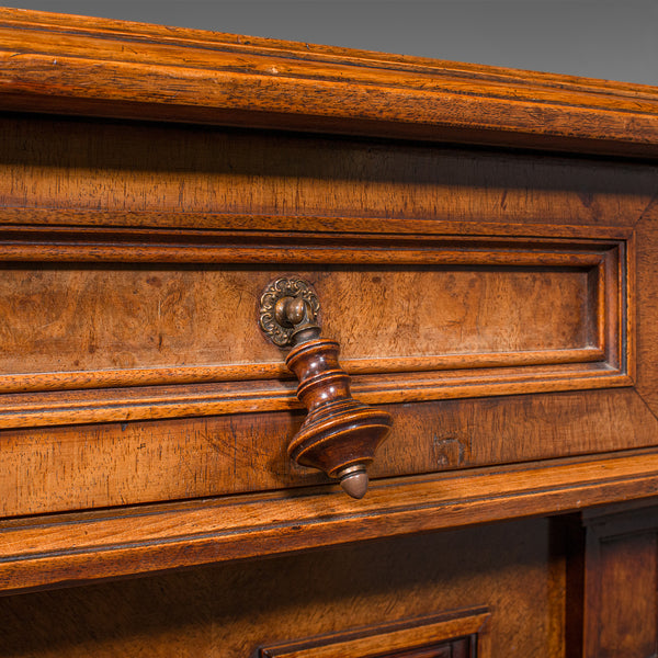 Antique Drawing Room Cabinet, French, Walnut, Buffet, Neoclassical, Victorian