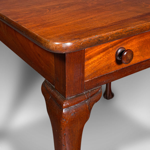 Antique Silverware Display Table, English, Country House, Presentation, Georgian