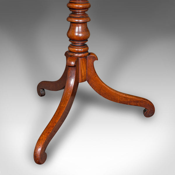 Small Antique Wine Table, English, Side, Occasional, Lamp, Regency, Circa 1820