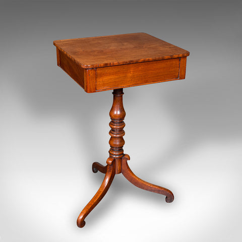 Small Antique Wine Table, English, Side, Occasional, Lamp, Regency, Circa 1820