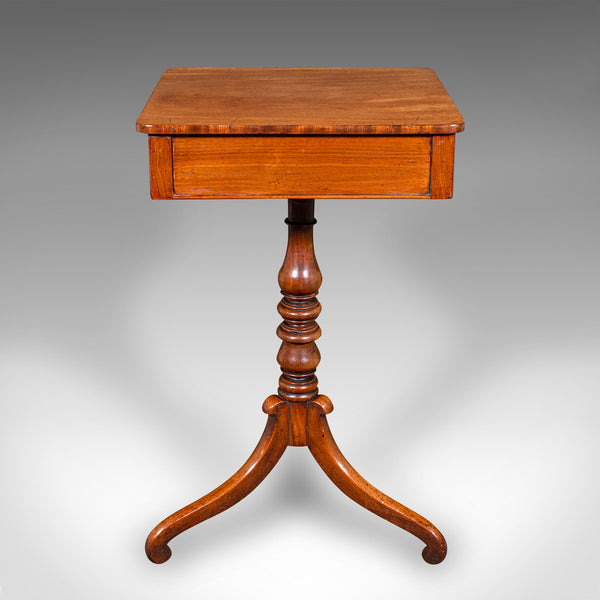 Small Antique Wine Table, English, Side, Occasional, Lamp, Regency, Circa 1820