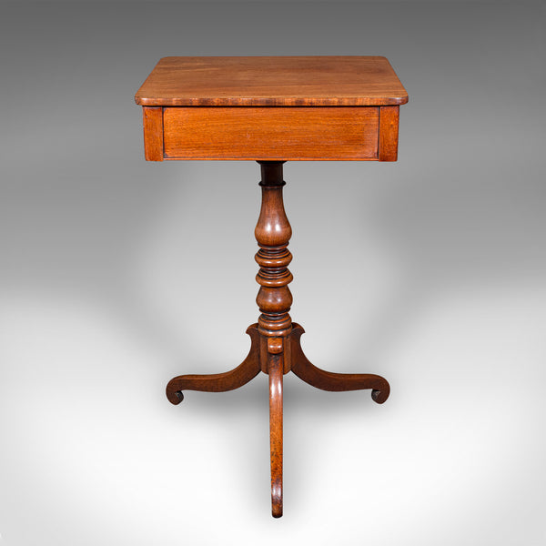 Small Antique Wine Table, English, Side, Occasional, Lamp, Regency, Circa 1820