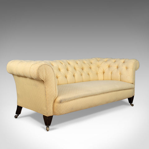 Antique Chesterfield Sofa, English, Victorian, 3 Seater Settee, C19th Circa 1890 - London Fine Antiques