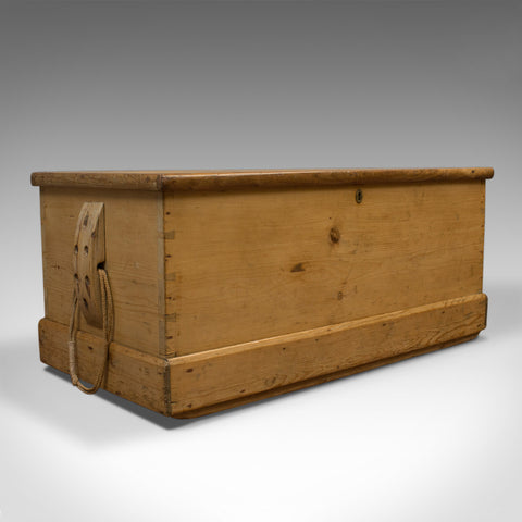 Antique Shipwrights Chest, Victorian Coffer, English, Mid 19th Century, 1850 - London Fine Antiques