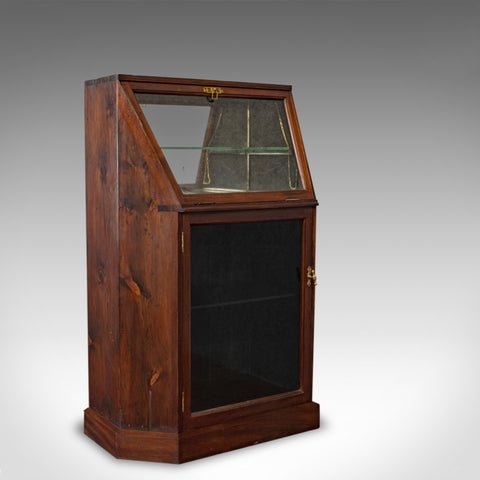 Antique Display Cabinet, English, Edwardian, Mahogany, Early 20th Century, C1910 - London Fine Antiques