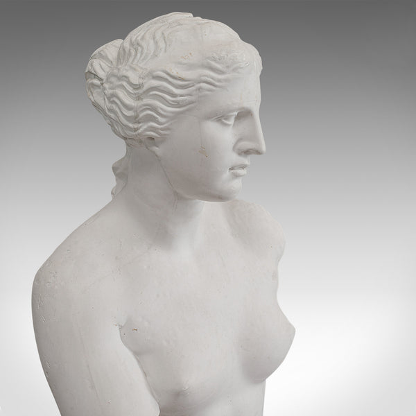 Large, Vintage Female Bust, English, Plaster, Venus De Milo, Classical Taste - London Fine Antiques