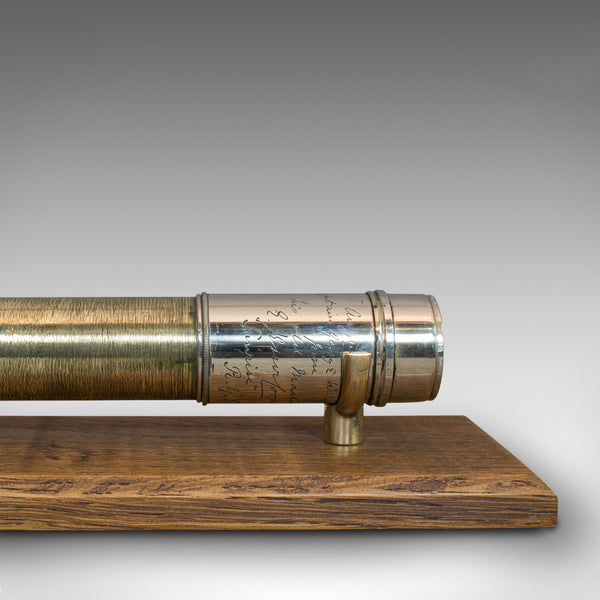 Antique Marine Telescope, English, Single Draw, Ship, Refractor, Victorian - London Fine Antiques