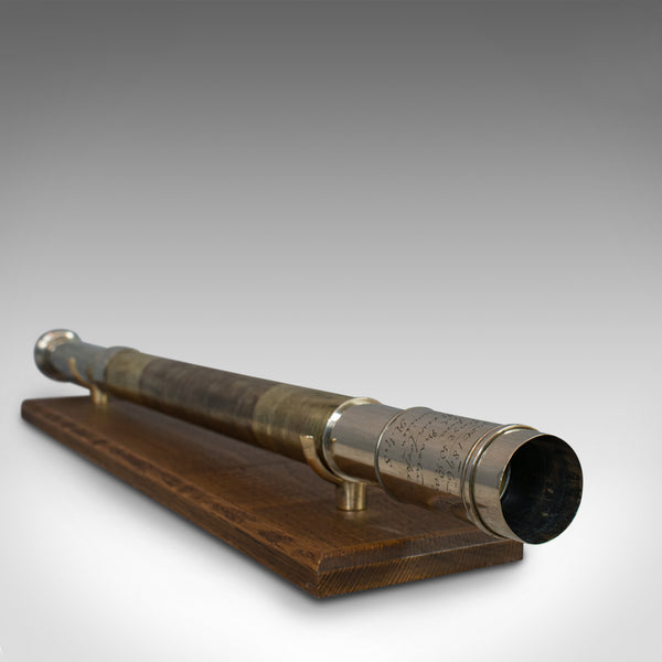 Antique Marine Telescope, English, Single Draw, Ship, Refractor, Victorian - London Fine Antiques