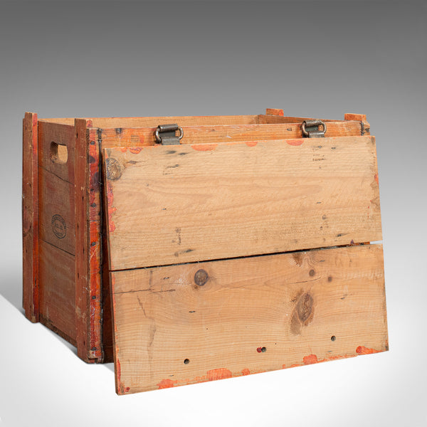 Vintage Champagne Case, English, Pine, Chest, Wine Carrier, 20th Century, C.1950 - London Fine Antiques