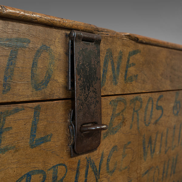 Antique Merchant's Tool Chest, Canadian, Mahogany, Trunk, Victorian, C.1900