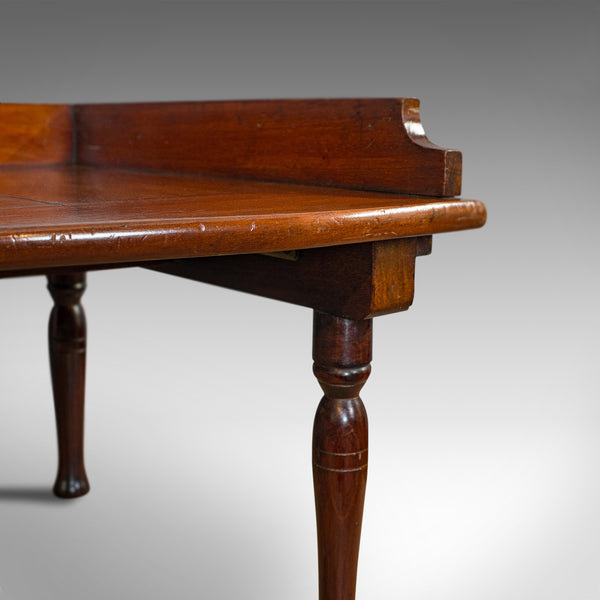 Antique Tray Table, Mahogany, Folding, Reading, Book Rest, Victorian, Circa 1870