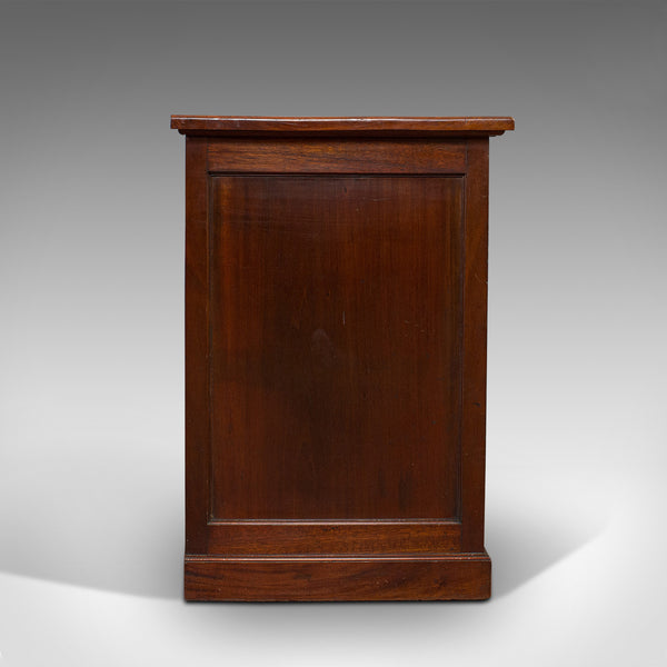 Antique Side Cabinet, English, Mahogany, Drinks, Book Cupboard, Victorian, 1900