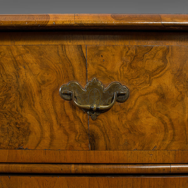 Antique Chest on Stand, Walnut, Chest of Drawers, Georgian Revival, Victorian