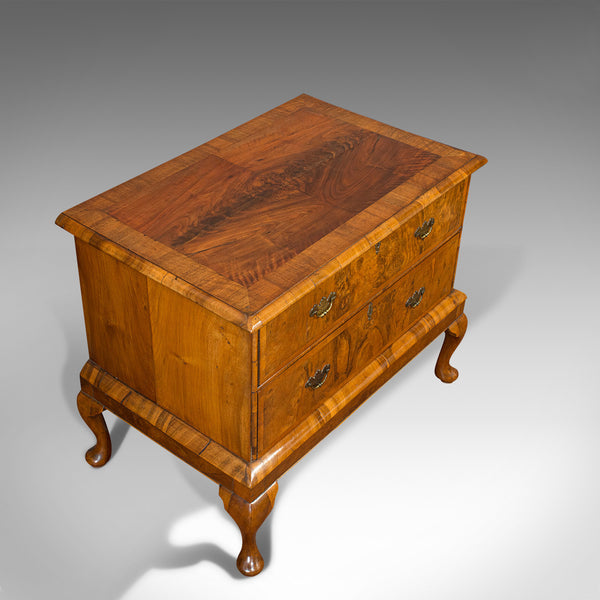 Antique Chest on Stand, Walnut, Chest of Drawers, Georgian Revival, Victorian