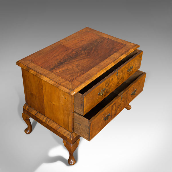 Antique Chest on Stand, Walnut, Chest of Drawers, Georgian Revival, Victorian