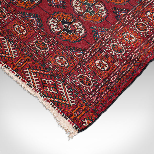 Antique Tekke Bokhara Rug, Middle Eastern, Nomadic, Turkoman, Carpet, Circa 1900