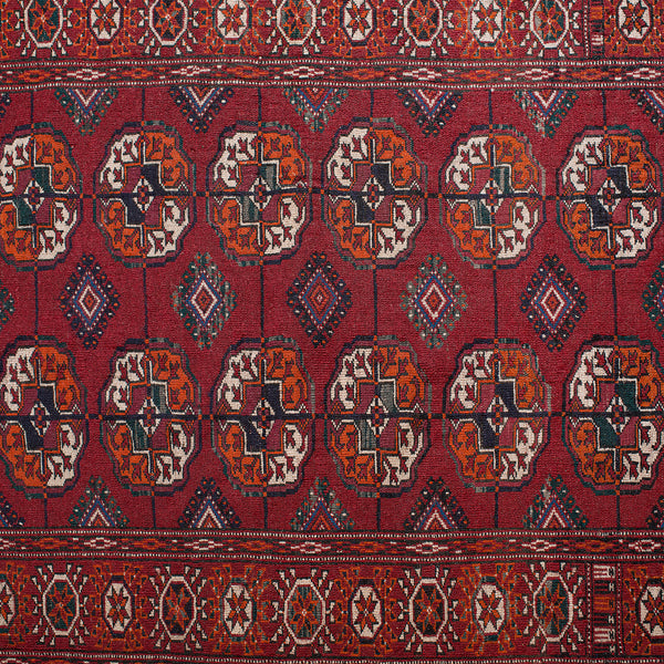 Antique Tekke Bokhara Rug, Middle Eastern, Nomadic, Turkoman, Carpet, Circa 1900