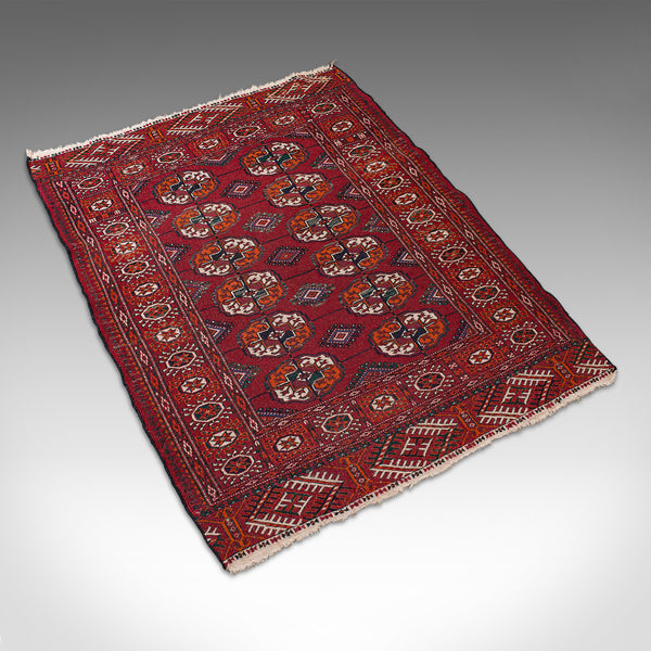 Antique Tekke Bokhara Rug, Middle Eastern, Nomadic, Turkoman, Carpet, Circa 1900