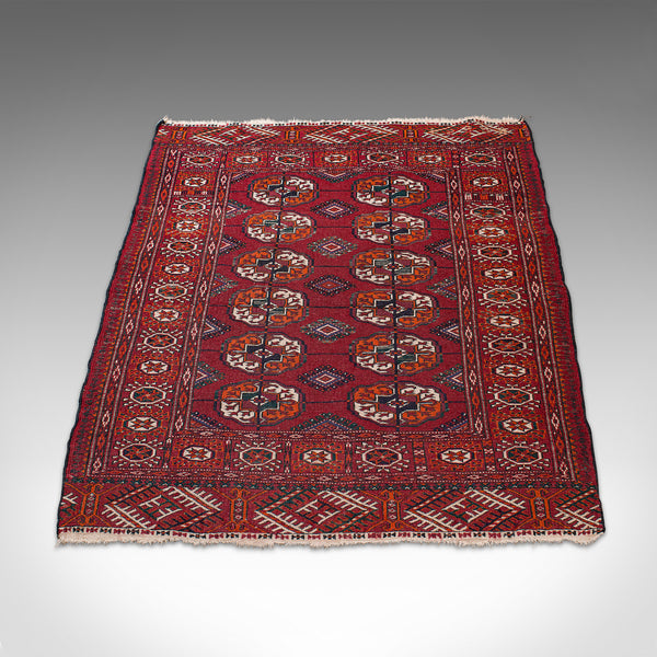 Antique Tekke Bokhara Rug, Middle Eastern, Nomadic, Turkoman, Carpet, Circa 1900