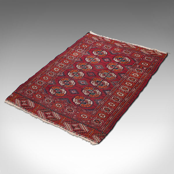 Antique Tekke Bokhara Rug, Middle Eastern, Nomadic, Turkoman, Carpet, Circa 1900