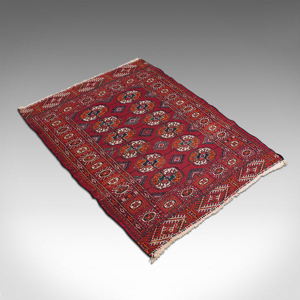 Antique Tekke Bokhara Rug, Middle Eastern, Nomadic, Turkoman, Carpet, Circa 1900