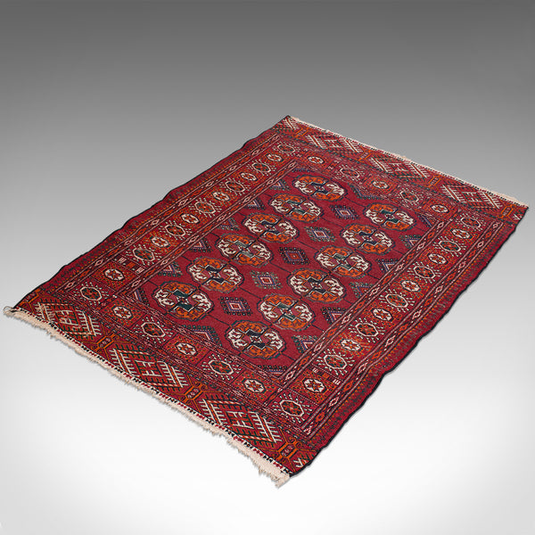 Antique Tekke Bokhara Rug, Middle Eastern, Nomadic, Turkoman, Carpet, Circa 1900