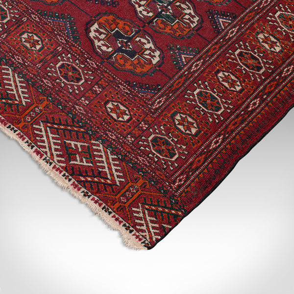 Antique Tekke Bokhara Rug, Middle Eastern, Nomadic, Turkoman, Carpet, Circa 1900