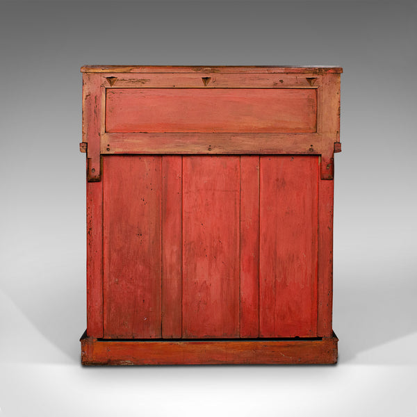 Antique Chiffonier, English, Mahogany, Sideboard, Cabinet, Victorian, Circa 1880