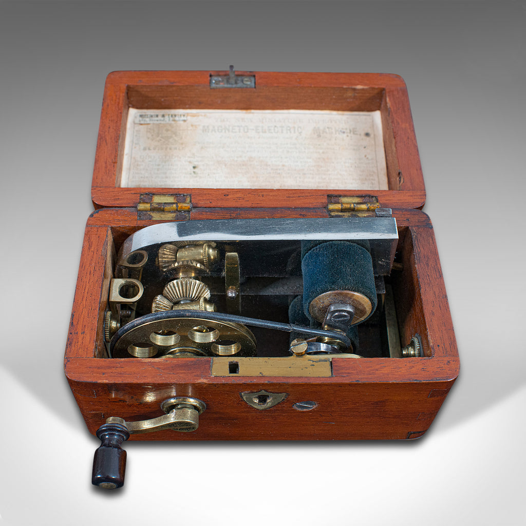 Elegant Victorian Electric Shock Therapy Machine