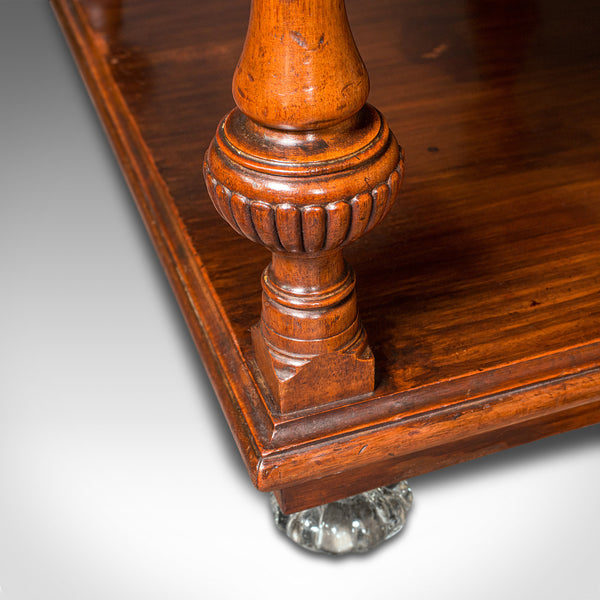 Fine Antique Dressing Table, English, Walnut, Console, Gillow and Co, Victorian