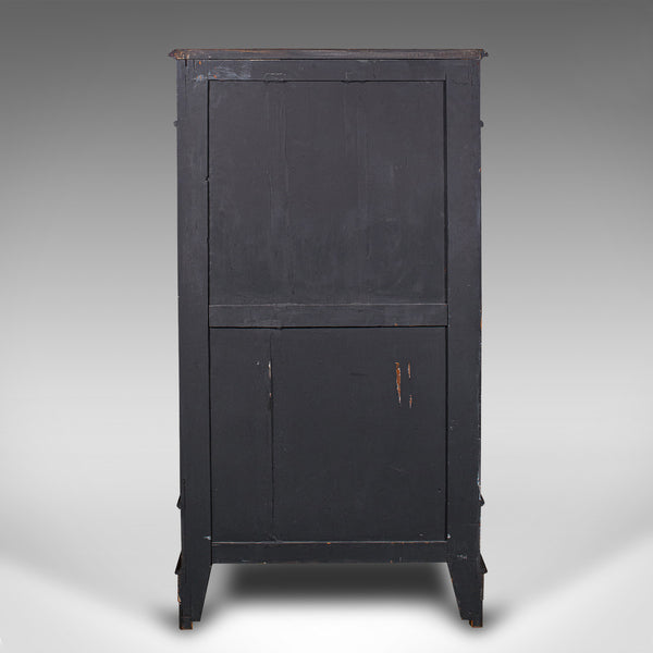 Antique Escritoire Cabinet, French Secretaire, Chest of Drawers, Victorian, 1900