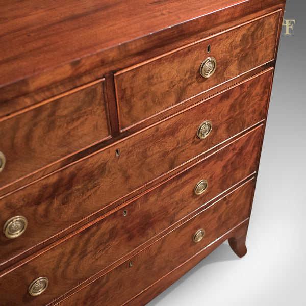 Antique Chest of Drawers, After Sheraton Georgian c.1795 - London Fine Antiques