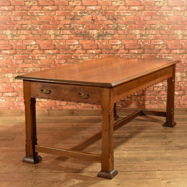 Arts & Crafts Oak Table, Liberty Quality c.1900 - London Fine Antiques