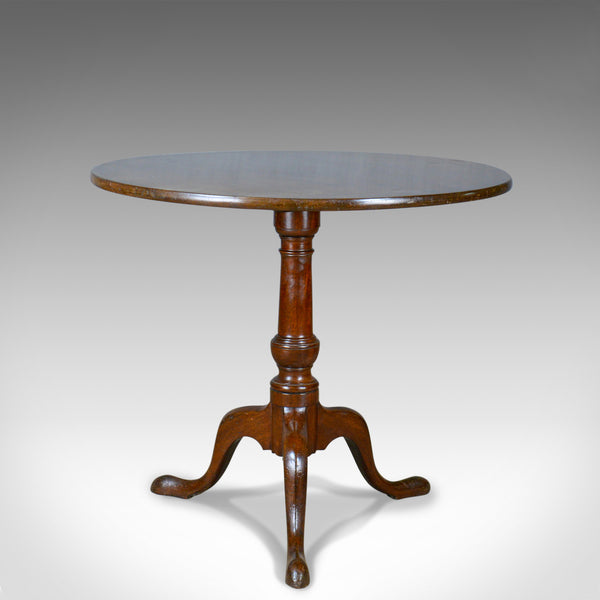 Antique Tilt Top Table, English, Mahogany, Side, Early 19th Century, Circa 1800 - London Fine Antiques