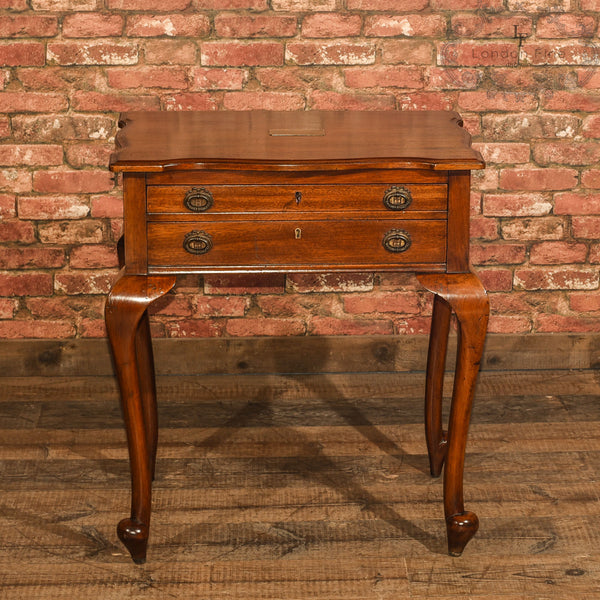 Early 20th Century Two Drawer Side Table - London Fine Antiques