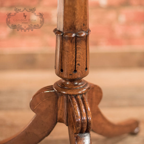 Late Regency Oak Wine Table, c.1830 - London Fine Antiques