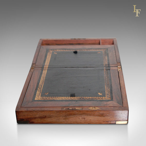 Late Georgian Antique Writing Slope - London Fine Antiques