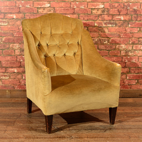 Edwardian Button Back Easy Chair, c.1910 - London Fine Antiques