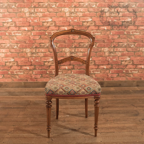 Set of 6 Antique Dining Chairs, Aesthetic Movement - London Fine Antiques